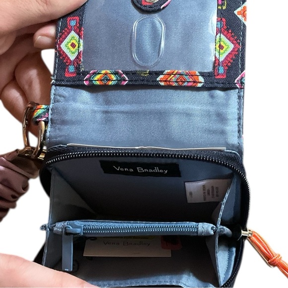 Vera Bradley Mini Medallions RFID Card Case Wristlet - Picture 6 of 7